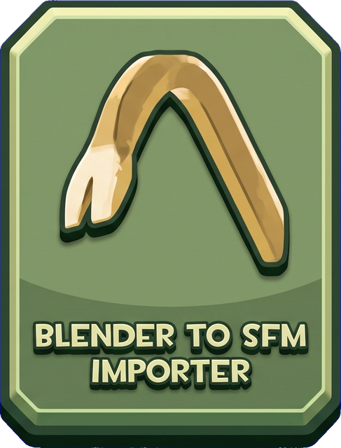 Blender to SFM importer badge